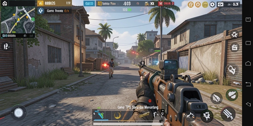 Gameplay menegangkan di 88BOS dengan aksi tembak-menembak yang intens.