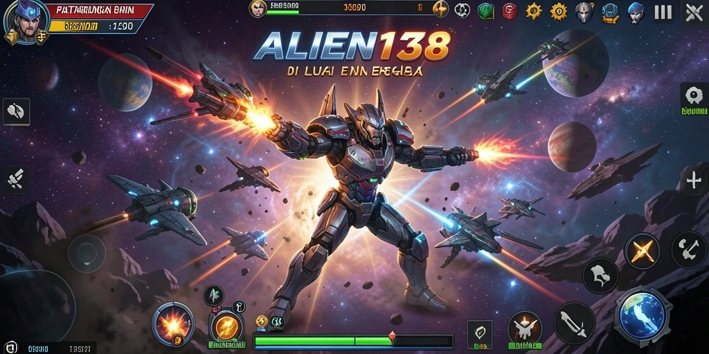 Menampilkan aksi pertarungan seru di ALIEN138 dengan karakter alien yang menawan.