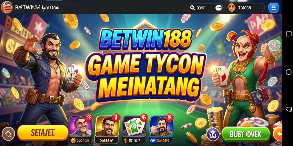 Screenshot BETWIN188 menampilkan gameplay Tycoon yang menantang dan mengasyikkan.