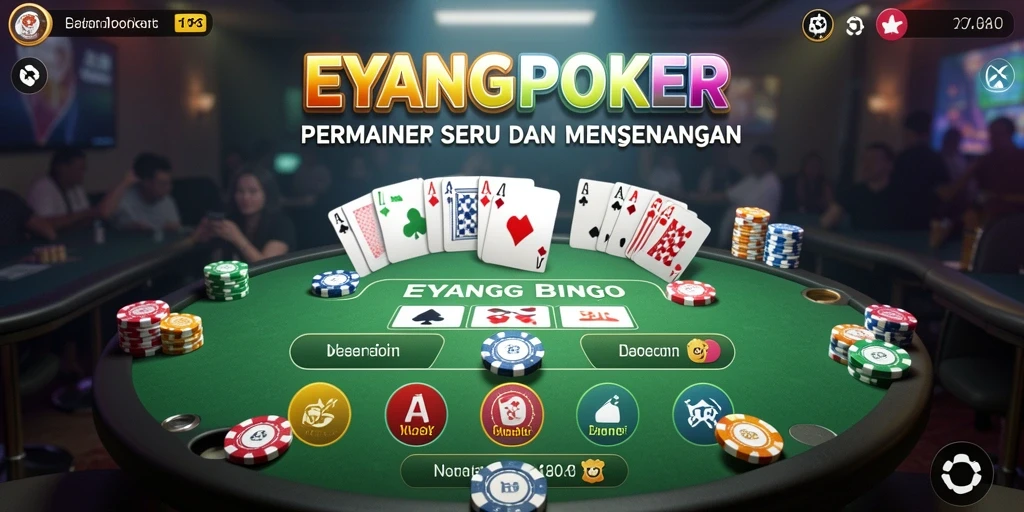 Screenshot EYANGPOKER menampilkan gameplay Bingo yang mengasyikkan.