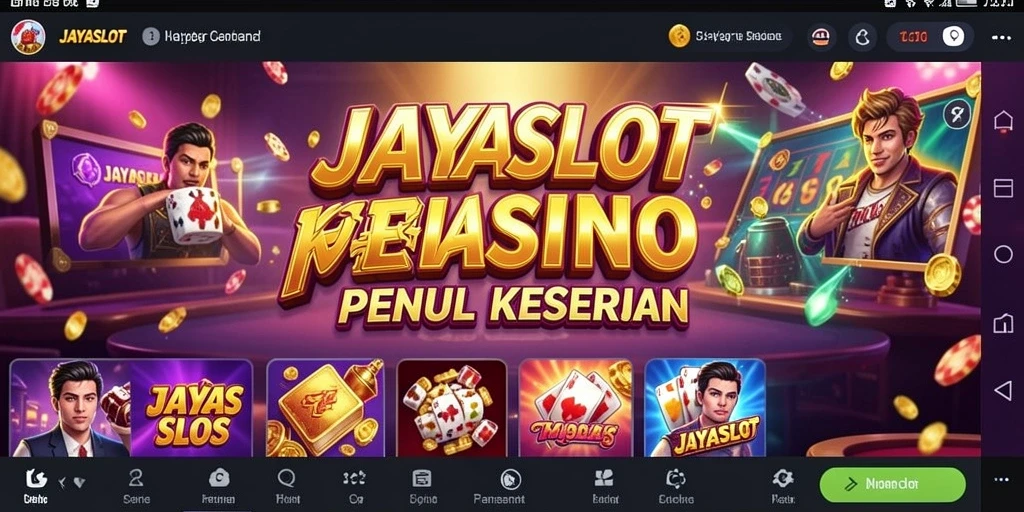 Tampilan gameplay JAYASLOT yang menarik dan menghibur.