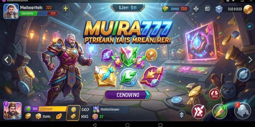 Tampilan gameplay MUARA777 saat aksi strategis berlangsung.
