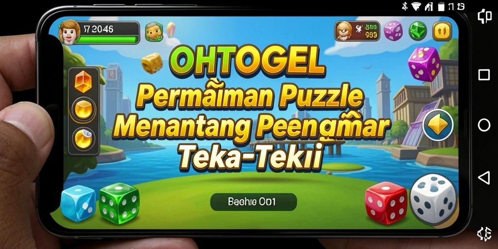 Screenshot gameplay OHTOGEL menampilkan tantangan Puzzle yang menarik.