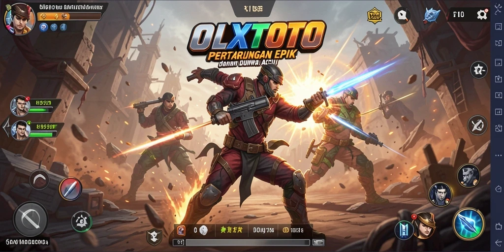 Tampilan gameplay seru dari OLXTOTO yang penuh aksi.