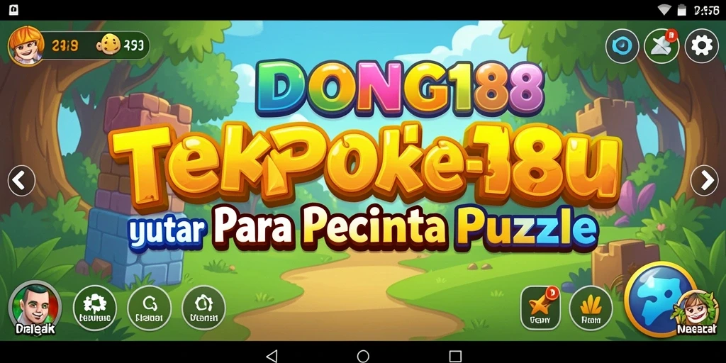 Tampilan gameplay menarik dari OMPONG188 yang penuh teka-teki.