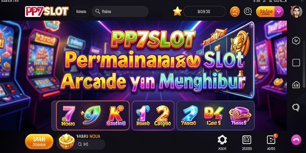 Tampilan gameplay PP7SLOT yang penuh warna dan menarik.