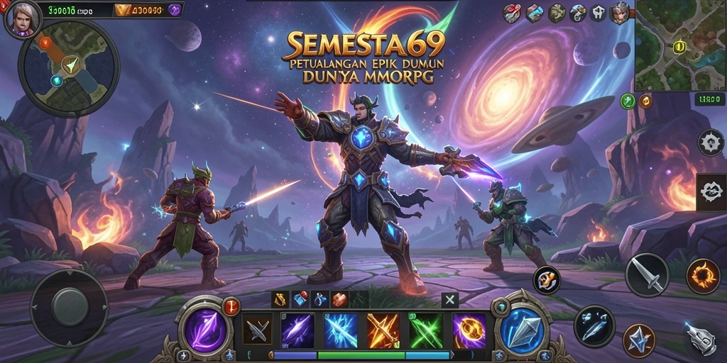 Gameplay menarik dalam SEMESTA69 dengan grafis berkualitas tinggi.