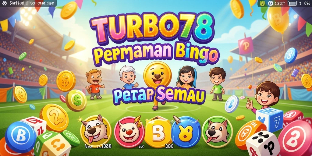 Tampilan gameplay seru dan menegangkan dalam TURBO78 Bingo.